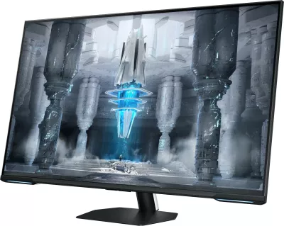 Monitor Samsung S43CG700NU, 43", 4K Ultra HD, LED, 1 ms, i zi, i bardhë