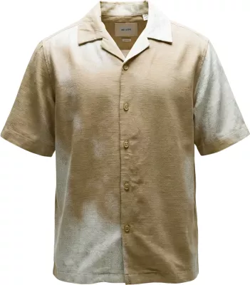 Këmishë me mëngë të shkurta Only & Sons Onsharvi Rlx Resort SS 041 AOP 22037291 për meshkuj, bezhë [Madhësia: XL]