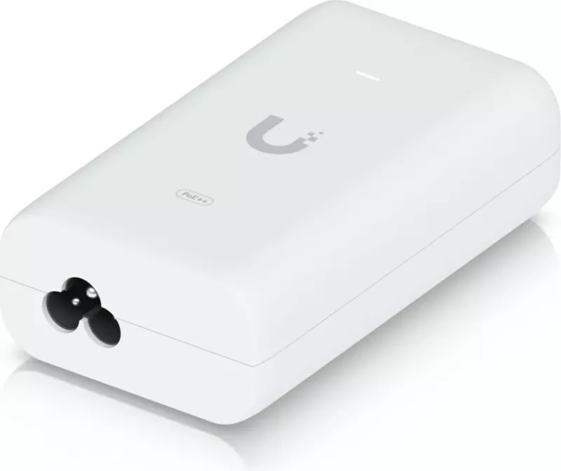 PoE furnizues Ubiquiti UISP U-PoE++, Gigabit Ethernet, 48 V, Bardhë