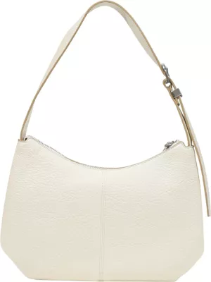 Çantë krahu Tommy Hilfiger TJW Slouchy City AW0AW18777, e fildishtë
