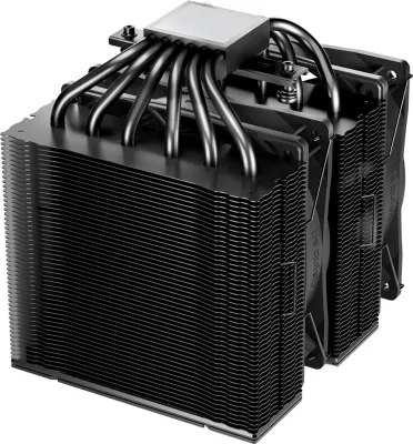 Kasë ftohëse për procesor BE QUIET! Pure Rock Pro 3 LX, 12 cm, 2 ventilatorë, Alumini, RGB, E zezë