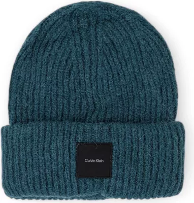 Kapelë dimri për meshkuj Calvin Klein XL Beanie K50K512357, e gjelbër e errët