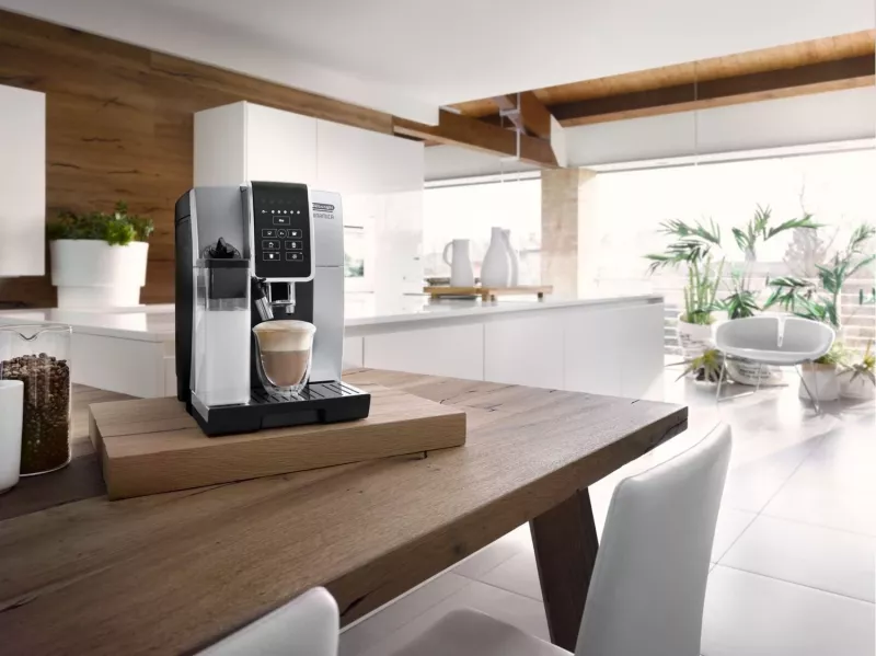 Aparat kafeje DeLonghi Dinamica ECAM 350.50.SB, i argjendtë