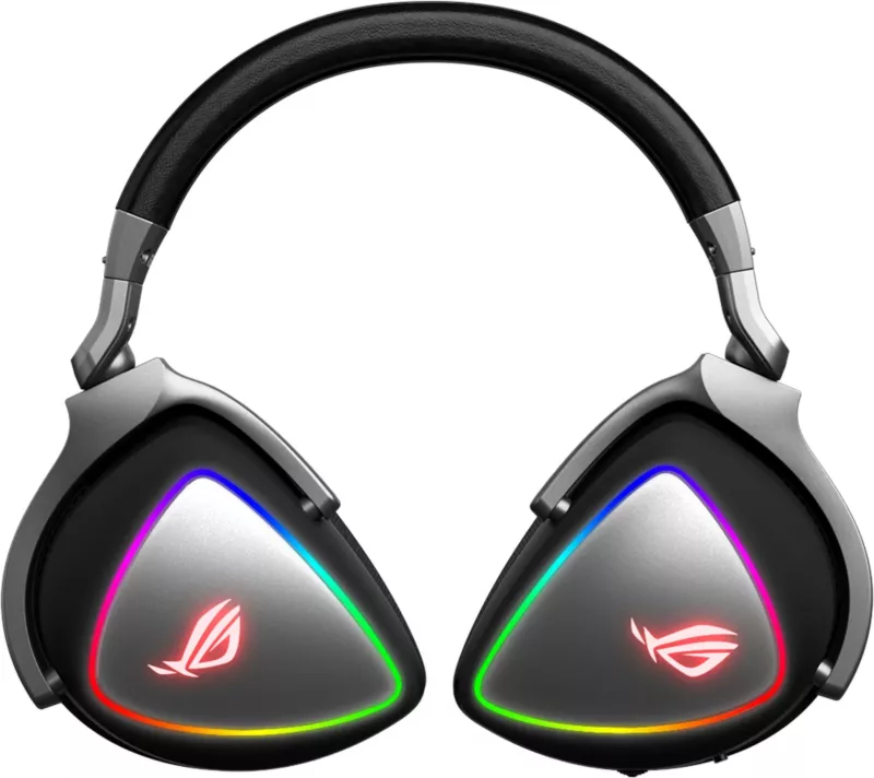 Kufje gaming ASUS ROG Delta, me kabllo, RGB, USB-C, e zezë