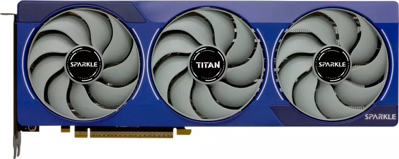Kartelë grafike Sparkle B580 12GB Intel Arc Titan OC GDDR6, Blu