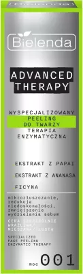 Peeling për fytyrë Bielenda Advanced Therapy Specialized Facial Peel Enzymatic Therapy për femra 30ml