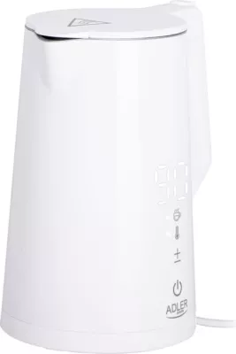 Vluese uji ADLER AD1345W. 1.7L, 2200W, e bardhë
