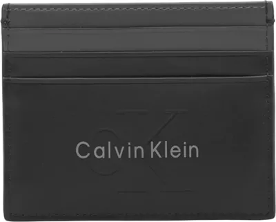 Kartelëmbajtëse për meshkuj Calvin Klein LV04D1154G, e zezë