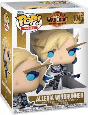 Figurinë koleksionuese Funko POP! Games World of Warcraft Alleria Windrunner, vinyl