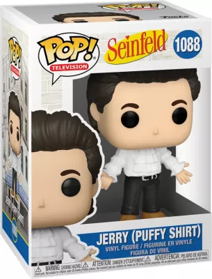 Figurinë vinyl Funko Pop! TV Seinfeld Jerry W/ Puffy Shirt