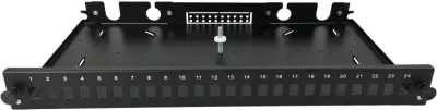 Patch panel ALANTEC FOP-1U-24SCS-C, 24 porta, 1U, zi