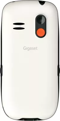 Celular Gigaset GL395 Dual SIM 32MB MicroSD bardhë