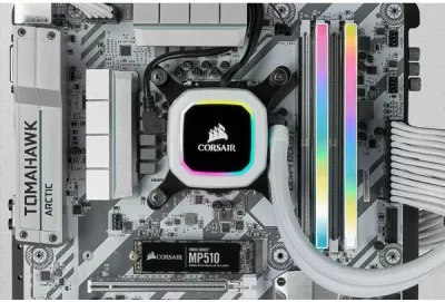 RAM Memorje Corsair Vengeance RGB 16GB (2x8GB) DDR4 3600MHz e bardhë