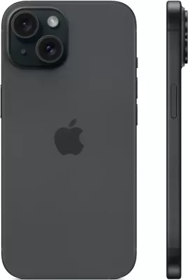 Apple iPhone 15, 6.1", 256GB, black