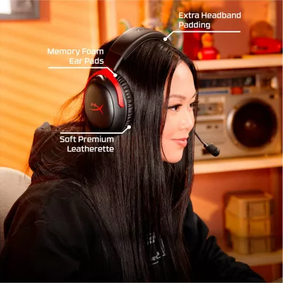 Kufje HyperX Cloud III S Wireless Gaming Headset, Bluetooth 5.3, 120h, të zeza