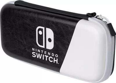 Këllëf udhëtimi PDP Deluxe Travel Case për Nintendo Switch/Switch Lite/Switch OLED, bardhë e zi