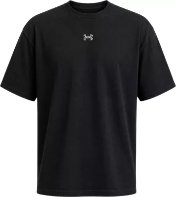 Maicë për meshkuj Under Armour UA M HWT Metal Logo SS 77-6013618, e zezë [Madhësia: XL]