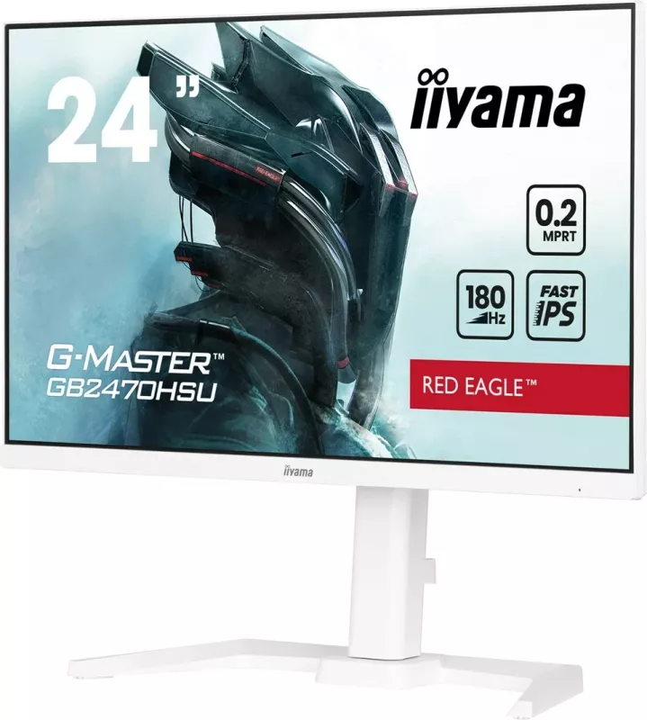Monitor kompjuteri IIYAMA G-MASTER GB2470HSU, 23.8", Full HD, 180 Hz, Bardhë