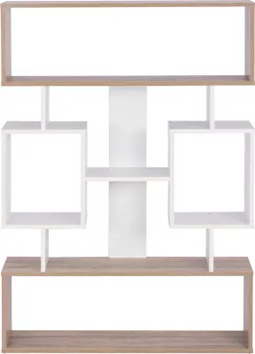 Raft librash Chandler FH8769.01, 90x19.5x130, bardhë