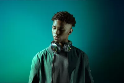 Kufje Razer Barracuda X Chroma wireless, mbi vesh, të zeza