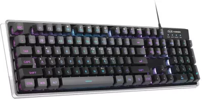 Set tastierë me tela dhe maus MageGee K1, RGB, 104 taste, DPI 3200, i zi
