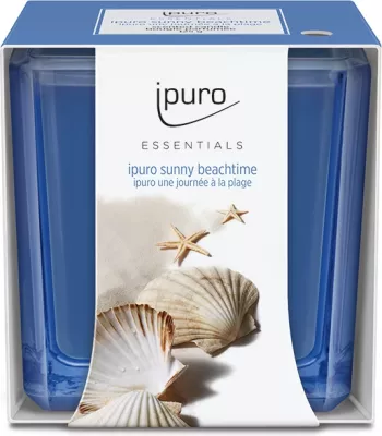 Qiri aromatik ipuro essentials sunny beachtime, 125gr, 7x7x7cm