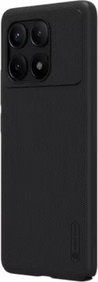 Mbështjellës Nillkin Super Frosted Shield Pro për Xiaomi Redmi K70E/Poco X6 Pro 5G, zi