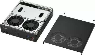 Mini PC Shuttle DH770, Intel H770, LGA 1700, DDR5-SDRAM, metal