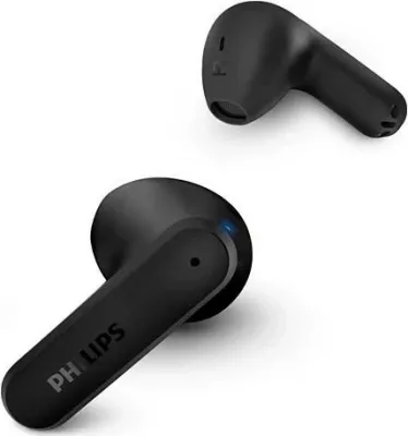 Kufje Philips TAT2139BK/00, True Wireless, Bluetooth 5.3, IPX4, të zeza