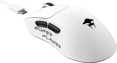 Maus gaming HAVIT StarBlaze-1, me ose pa kabllo, 26000 DPI, i bardhë dhe i zi