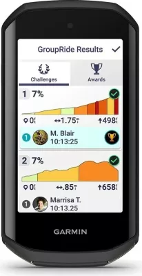 Navigacion biçiklete Garmin Edge 1050, paketë sensorësh, E zezë