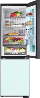 Frigorifer i kombinuar LG GBG719MDNN 352 L 187 x 68.4 cm InstaView MoodUP, e zezë/rozë