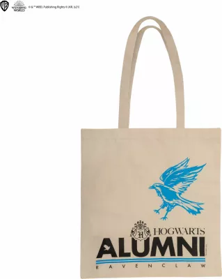 Çantë tote Cinereplicas Harry Potter Alumni Ravenclaw 41×38 cm, bezhë