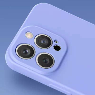 Mbështjellës silikoni Hurtel për Samsung Galaxy A14 5G / Galaxy A14, vjollcë