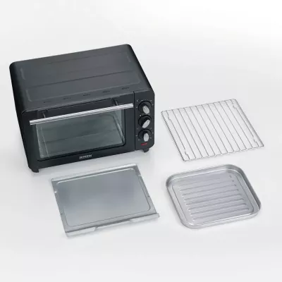 Mini furrë SEVERIN TO 2042, 14L, 1200W, e zezë
