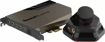 Kartë zëri Creative Sound Blaster AE-7 (70SB180000000), PCIe, 5.1, 32-bit/384 kHz, me modul kontrolli ACM