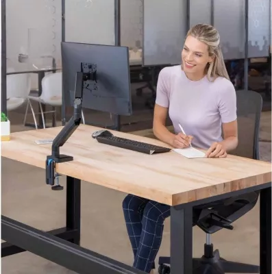 Mbajtëse për monitor Fellowes Ergonomics, 32", e zezë