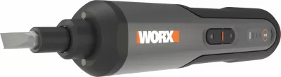 Kaçavidë elektrike Worx WX240 4V 1.5Ah, gri/zezë, set 24 bita