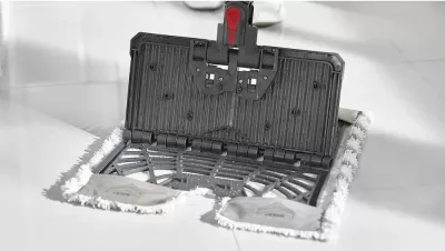 Mop me avull, Shark S6001EU Klik 'n' Flip, 1050W, depozitë 0.35 L, kabllo 7 m, i bardhë/blu