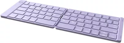 Set tastierë wireless e palosshme Delux KF10 dhe maus MF10PRO, vjollcë
