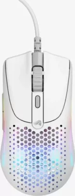 Maus Glorious Model O 2 Mini, 26000 DPI, RGB, USB-A, 49 g, i bardhë