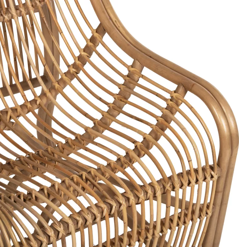 Karrige rattan FH5995 ngjyrë natyrale 71x85x86Hcm