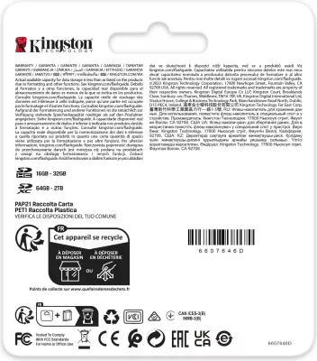 Kartelë SDXC Kingston 512GB Canvas React Plus, UHS-II, 280 MB/s, e zezë