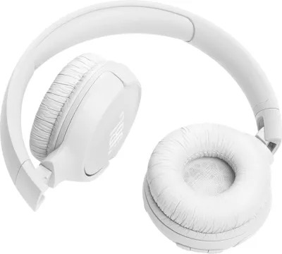 Kufje wireless JBL Tune 520BT, Bluetooth 5.3, të bardha