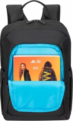 Çantë shpine për laptop RIVACASE 7523, 13.3-14\", waterproof, RPET, e zezë