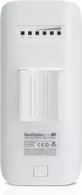 Ura rrjeti Ubiquiti NanoStation LocoM5, 150 Mbit/s, Wi-Fi, PoE, e bardhë