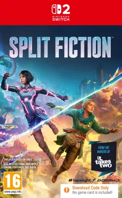 Lojë Electronic Arts Split Fiction 2 për Nintendo Switch 2, CIAB (kod shkarkimi), PEGI 16