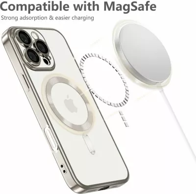 Mbështjellës Tech-Protect MagFlex për Samsung Galaxy A56 5G, MagSafe, Rozë e tejdukshme