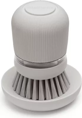 Furçë për enë me dozator sapuni Brabantia SinkSide 302824, 0.1 L, gri