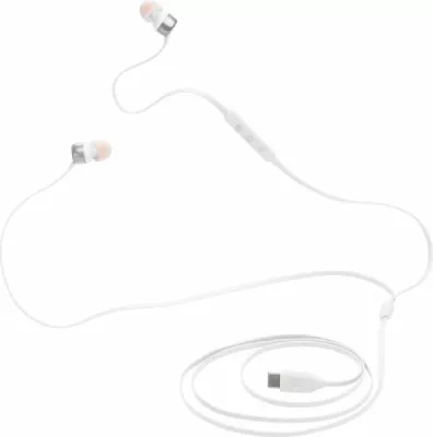 Kufje me kabllo USB-C JBL Tune 310C, me mikrofon, të bardha